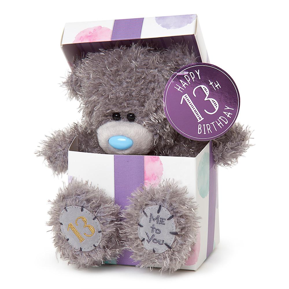 7" 13th Birthday Me to You Bear In Gift Box Extra Image 1